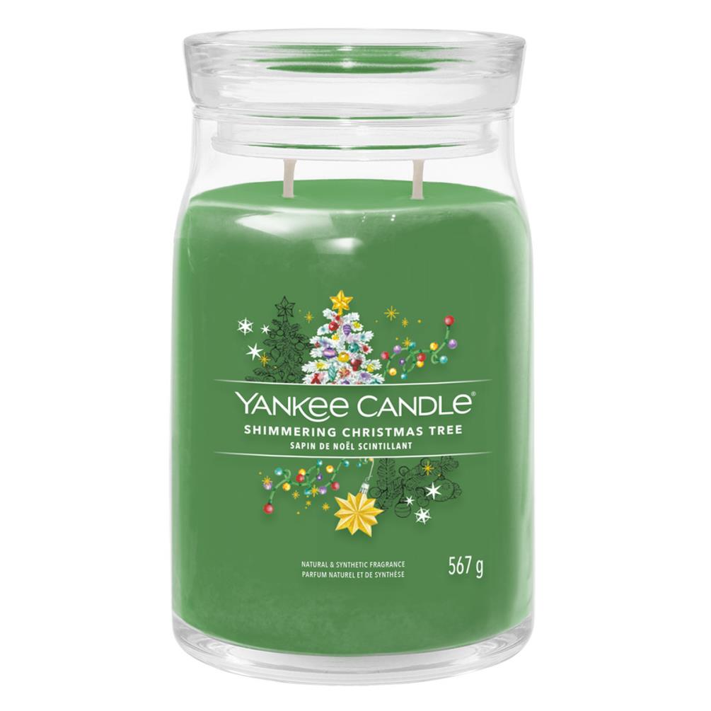 Yankee Candle Shimmering Christmas Tree Large Jar £17.99